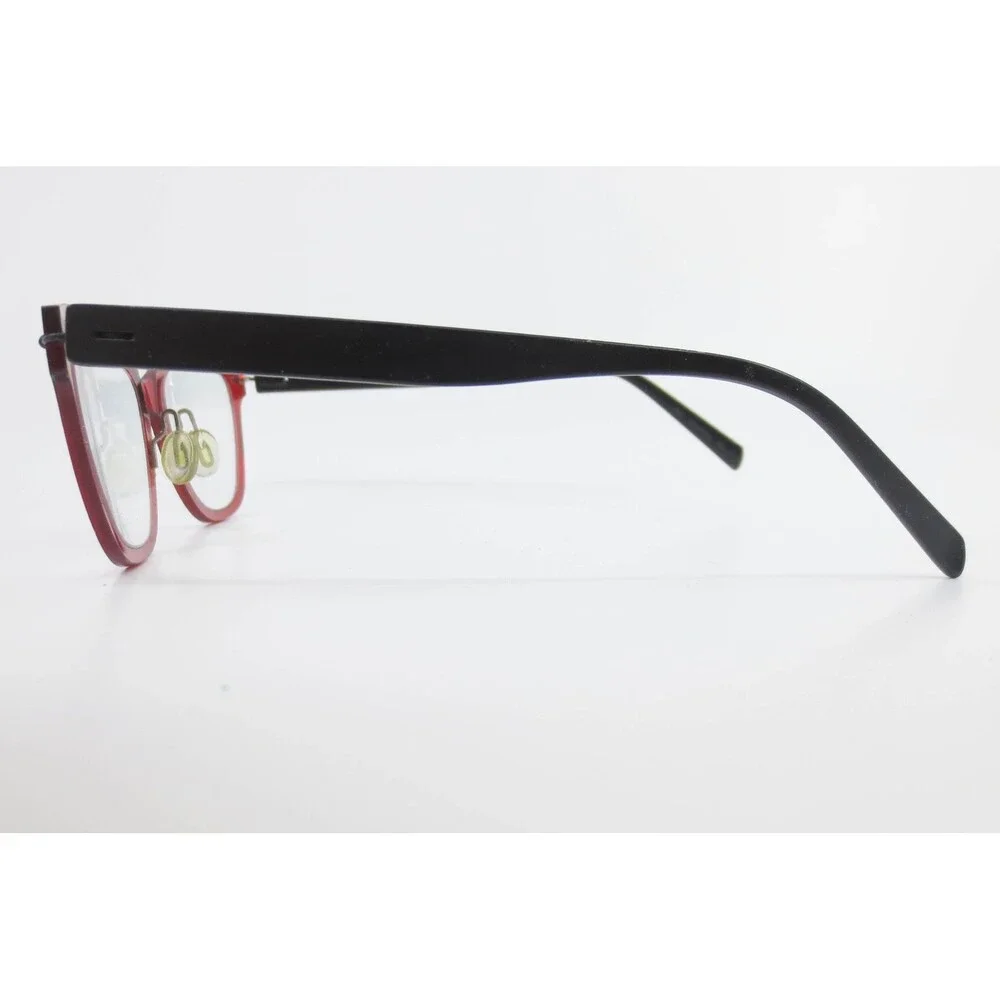 Aspire Eyeglasses Red Cat Eye Frame Black Temples 52-16-140 Women Designer 35507